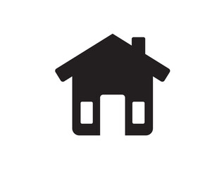 simple house icon vector design