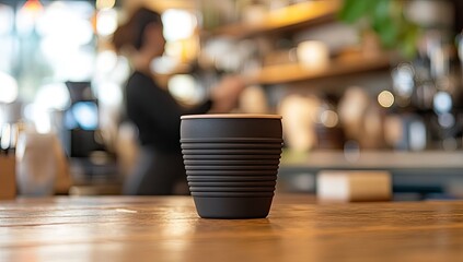 Coffee cup cafe counter barista.