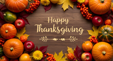 Happy Thanksgiving! Autumn Harvest & Fall Festivities