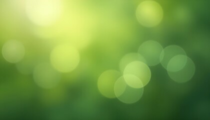 Obraz premium Green Gradient Blurred Background Light Abstract Background for Design and Web Use