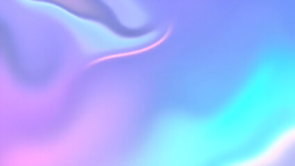 Abstract Holographic Gradient Background with Pink, Blue, and Purple
