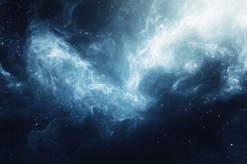 Fototapeta premium Galactic nebula background with stars