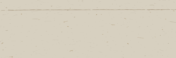 Sustainable craft paper with speckled rice texture. Classic simple texture on beige backdrop. Vector minimalistic background.