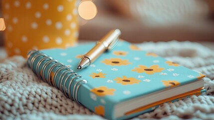 An old sewing machine with scissors rests on a black surface, a tool for the art of creation, much like a pen on paper in an office