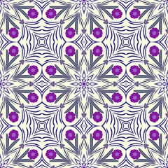 Oriental patterns, tile patterns, abstract images