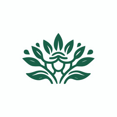 Nature goddess logo
