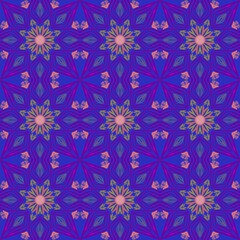Floral pattern abstract image background
