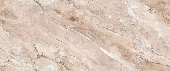 Textured Marble Stone Surface with Natural Beige and Brown Patterns