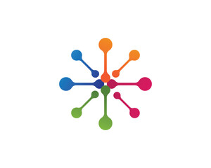 Laboratory lab logo and symbol  vector