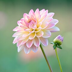 pink dahlia flower