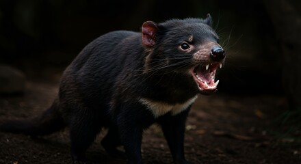 Tasmanian Devil: A Close Encounter with Nature's Fiercest Carnivore