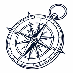 Vintage compass navigation tool exploration adventure travel journey direction guidance