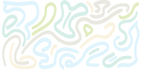 Pastel color line art, crayon arrow collection with curved and straight, spiral and zigzag, circular, wavy directional pointers.