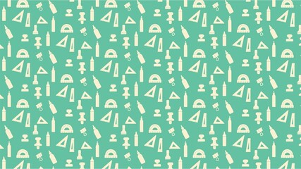 Vector seamless stationary pattern design