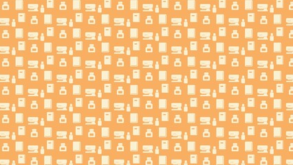 Vector seamless stationary pattern design