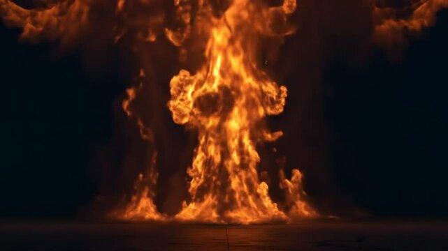 Explosion power visual