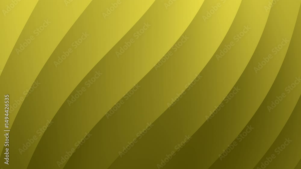 Poster smooth yellow-green abstract background with curved diagonal lines, creating a modern and stylish pa