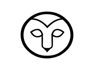 Animal Face Logo Icon Design SVG – High-Quality Vector File for Pets, Wildlife, Nature, and Branding Design Projects