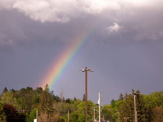 rainbow in the sky