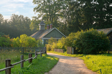 Building of the Colony of elderly Teachers and writers on the territory of the Mikhailovskoye...