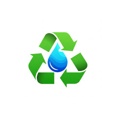 Obraz premium Recycle logo design 