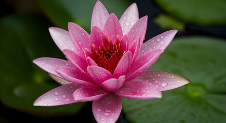 Pink Water Lily: Stunning Bloom, Close-Up Photography
