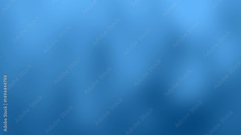 Poster A smooth blue gradient background with a subtle blurry texture and no distinct objects or features, Abstract texture Gradient motion Background animation.