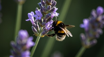 Bumblebee on Lavender