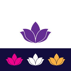 Beauty Vector lotus icon
