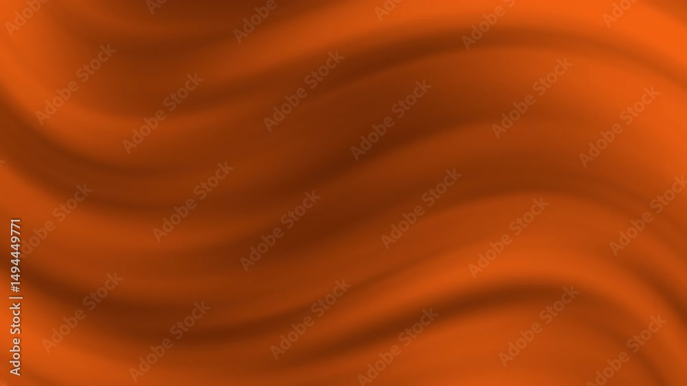 Poster smooth orange waves create a soft abstract background with gentle flowing lines, abstract texture gr