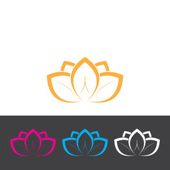 Beauty Vector lotus icon