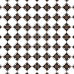 Fototapeta premium Diamond-Axis-Line-Art pattern