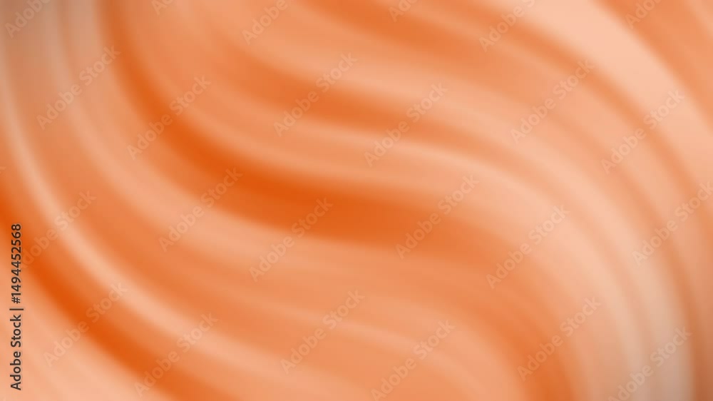 Poster a smooth orange gradient abstract background with soft, flowing waves and a warm, blurred effect, ab