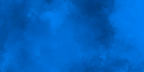Abstract dark blue background. Watercolor navy blue cloud background. Vintage watercolor paint splash and stains in elegant dark blue.