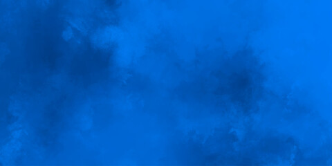 Abstract dark blue background. Watercolor navy blue cloud background. Vintage watercolor paint splash and stains in elegant dark blue.