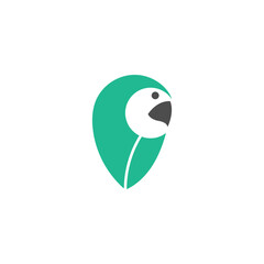 parrot logo and vector template