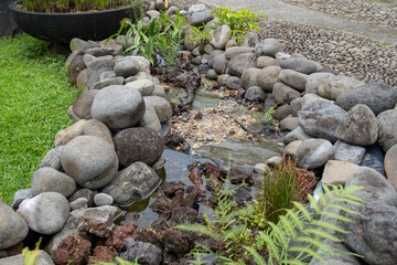 Serene Rock Garden Water Feature