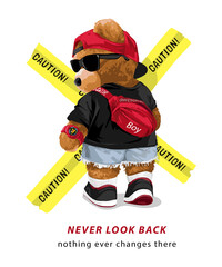 hockey player on a white background