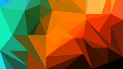 Obraz premium abstract triangle background