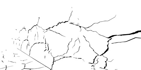 Abstract grunge on white background, scratch wall texture design and black damaged rusty crack, gray concreate surface plaster old rough dirty wall texture, white marble texture, grunge texture.