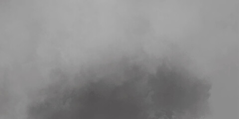 Abstract ash cloud and smoke texture in dark background. White Black fog effect transparent smoke isolated dark dramatic sky with black stormy clouds. Grunge creative and becorative fractal somke art