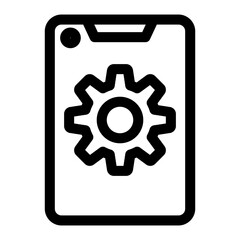 smartphone setting icon