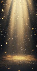 Golden Confetti Spotlight.