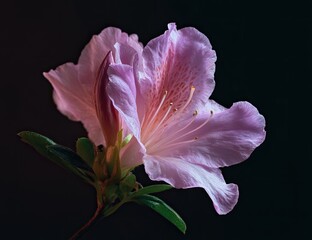 Delicate Pink Azalea Blossom