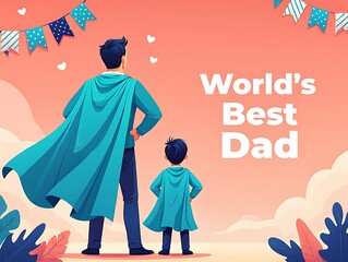 A Heartwarming Father's Day Celebration with a Super Dad