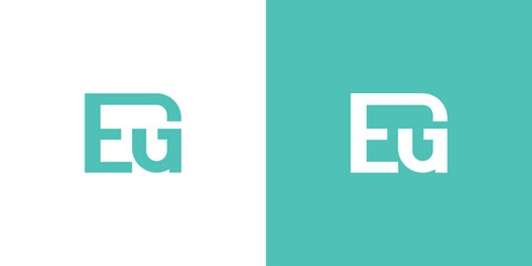 Letter EG Logo Design
