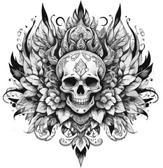 skull tattoo design Tattoo