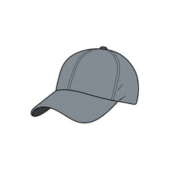 baseball cap vector illustration