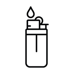 lighter icon vector design template simple and clean