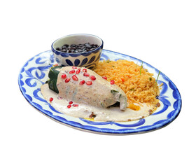 authentic chile en nogada